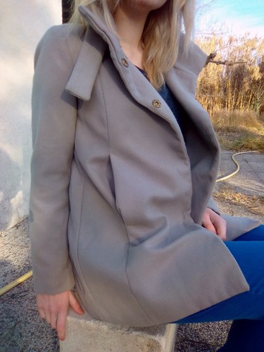 Superbe manteau mango gris - superbe,