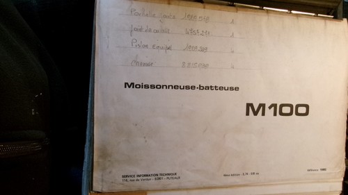 Someca fiat moissonneuse - fiat,