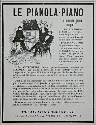 Publicité presse 1906 - presse,