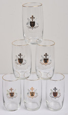 Lot  6 Verres à Bière Brasseries  PELICAN