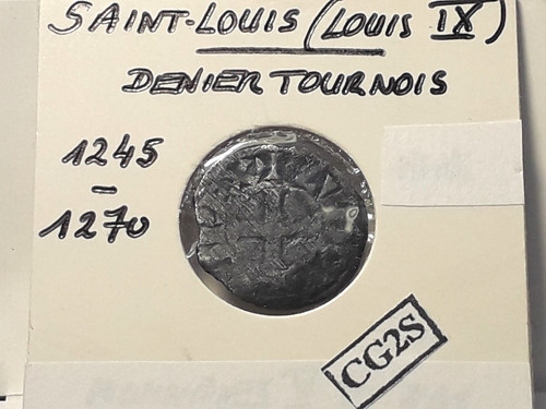 Saint louis denier - saint,