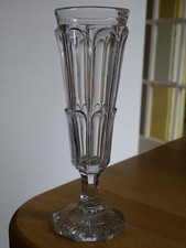 1  ANCIENNE FLUTE A CHAMPAGNE EN CRISTAL BACCARAT LE CREUSOT  19 EME