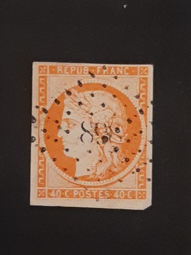 Timbre céres année 1850 - céres,