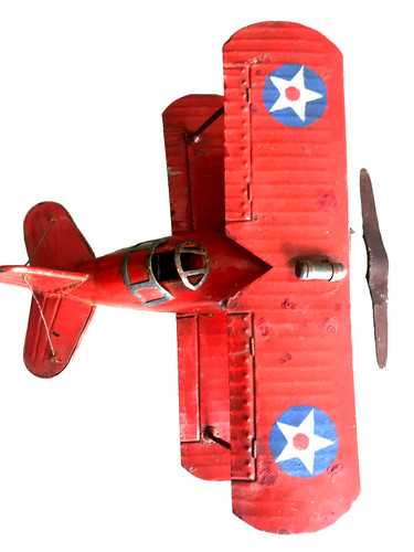 Avion vintage biplan - , monoplace
