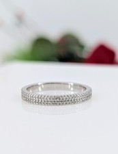 Bague tour américain ornée