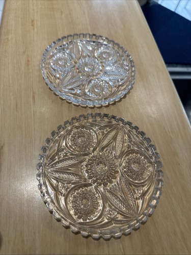 Dessous plat 14cm - plat, cristal