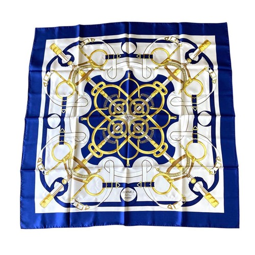 écharpe tablier hermes - tablier, d'or