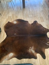 Veritable Tapis en peau de vache