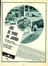 Publicité ancienne joie de
