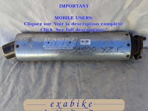Silencieux pour yamaha 1000 - pour,