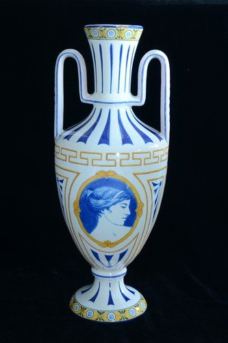 Gien grande vase amphore - grande,