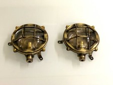 Lot de 2 lampes marines en