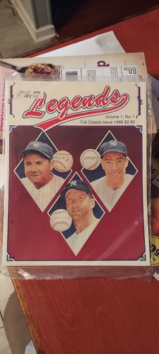 1st issue 1988 legends - 1st,