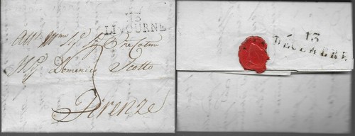 Lettre avec correspondance - , de