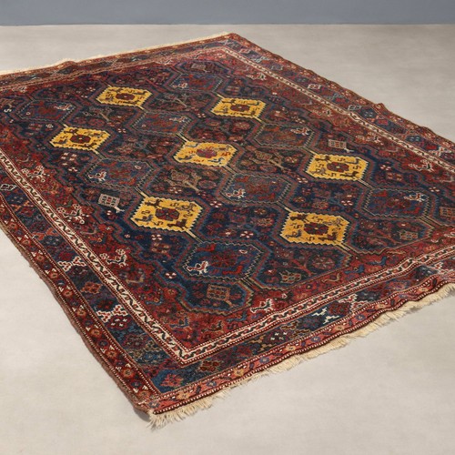 Tapis ancien asiatique laine - asiatique,