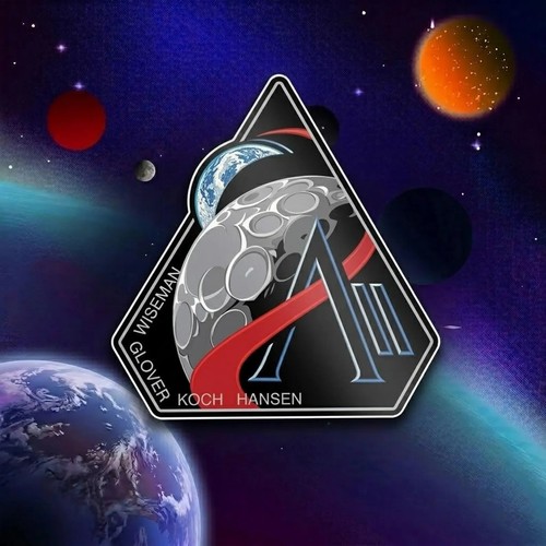 Artemis patch sticker nasa - artemis,