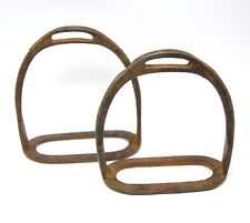 Indien Vintage Cheval Pédale Étrier Paire Pied Repos Ferme Maison Décor. G42-162