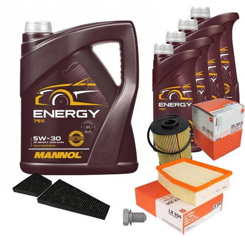 Inspection set mannol - inspection,