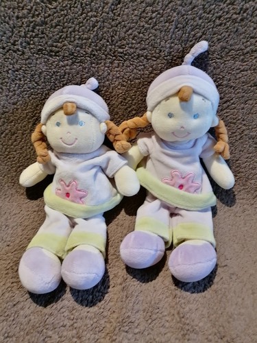 Doudou fille poupée nattes - fille,