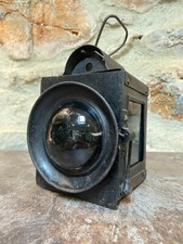 Ancienne Lanterne Lampe De Caleche Voiture Taco Signalisation Vintage Décoration