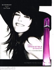 PUBLICITE ADVERTISING 085  2006  GIVENCHY LIV TYLER parfum VERY IRRESISTIBLE