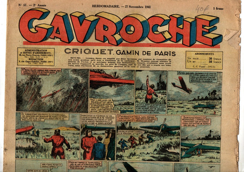 Gavroche 27 novembre - n°57.,