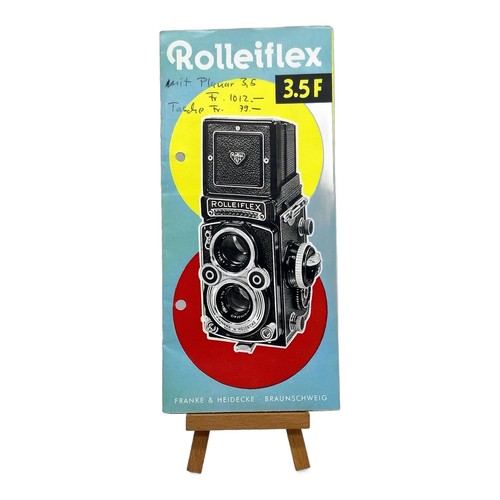 Rolleiflex brochure - 3.5f,