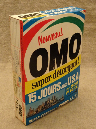 Ancien paquet lessive omo - lessive,