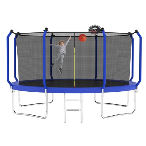 12ft astm trampoline - trampoline, w/