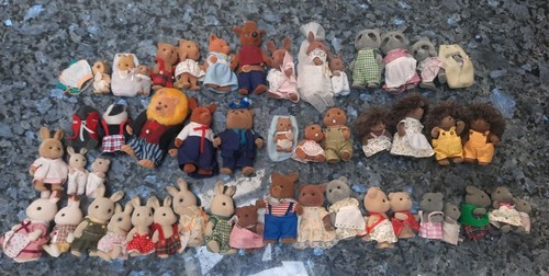 Lot vintage sylvanian - lot, (48)