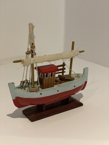 Maquette bateau chalutier bois - bateau,