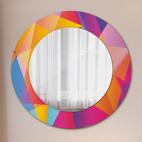 Mural rond miroir avec - rond,