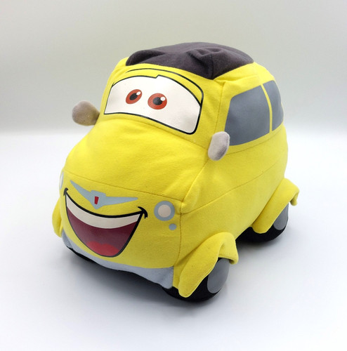 Peluche cars luigi - fiat, jaune