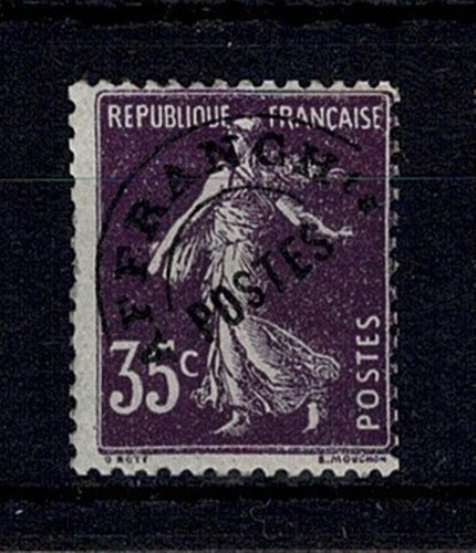 France timbre preoblitere - 62, "