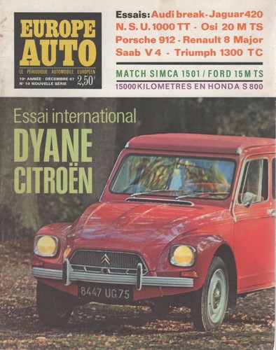 Europe auto 1967 citroen - auto, 10