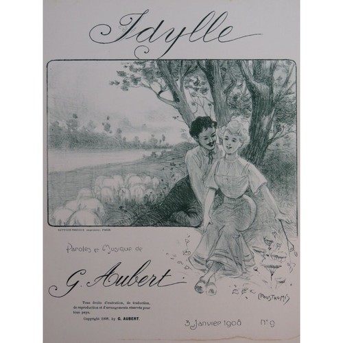 Aubert gaston idylle - aubert,