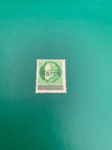 Timbre sarre colonie - timbre, de
