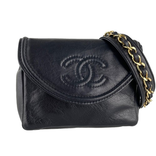 Sac chanel logos cuir - sac,