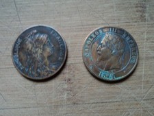 MONNAIE DE 10 CENTIMES 1905 DUPUIS   BRONZE     FRANCE