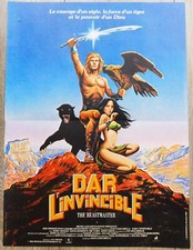 Dar l'Invincible Affiche ORIGINALE Poster 40x60cm 15"23 1982 Marc Singer
