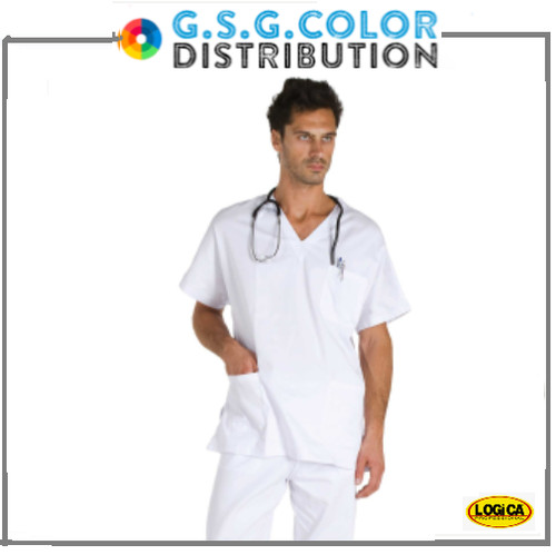 Blouse médicale 100 coton - blouse,