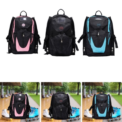 Sac dos pour patins - à, à
