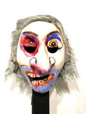 Ancien Masque déguisement Halloween Carnaval Horreur Fait main