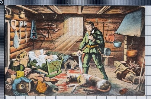 Carte postale gelert - carte,