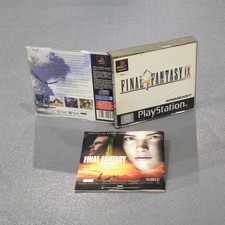 FINAL FANTASY IX Black Label COMPLET BOÎTE NOTICE SONY PS1 PAL FRA - FF9