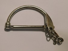 MARINE NATIONALE : POIGNEE DE SAC PAQUETAGE AVEC FERMOIR