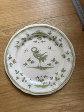 Martres Tolosane Moustiers assiette XIXeme 22 cm