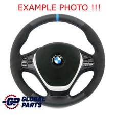 BMW F20 F21 F22 F30 F31 F32 F33 Sport Volant avec NEUF Noir Cuir / Alcantara 