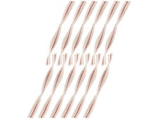 12 mèches de rechange pour lampe-tempête à pétrole - 140 x 11,5 x 2 mm - Lunart