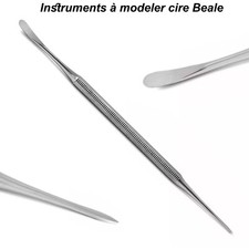 Instruments à modeler cire